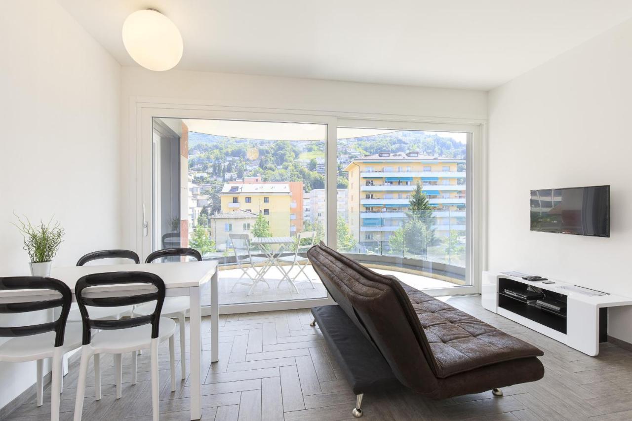 Roggia Apartments By Quokka 360 - Central Flats With Parking Space Lugano Exterior foto